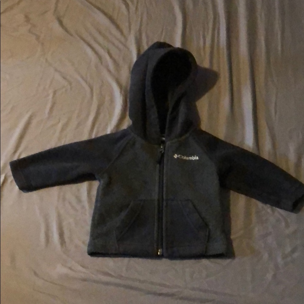3-6 months size Columbia Fleece Hoodie